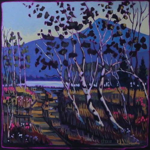 Waterton-Fireweed Trail to the Lake
26 x 26 $1450 sold Waterton-Fireweed Trail to the Lake
26 x 26 $1450 sold